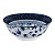 16706 Салатник 20*8 см, TOKYO DESIGN, серия white/blue, фарфор