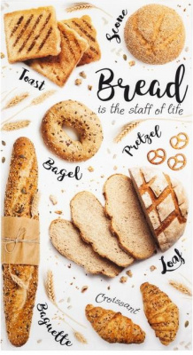4864336 Полотенце кухонное "Fresh Bread" 40*73см 