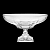 990/65823/0/44600/330  Салатник на ножке 33 см,Crystal BOHEMIA, серия VICTORIA,  хрусталь 