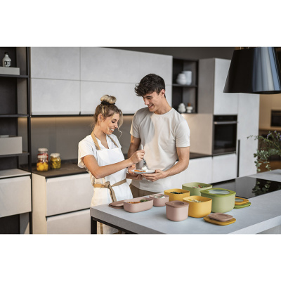 170723251 Контейнер для хранения Store&More 1,55л, розовый