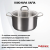 SF-CA4022G Кастрюля 4,0л индукция, нержавеющая сталь, Kukmara, серия Safia SF-CA4022G Кастрюля 4,0л индукция, нержавеющая сталь, Kukmara, серия Safia