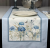 Скатерть-дорожка с пропиткой "Антипятно" 35*145см, декор "Delight blue" 