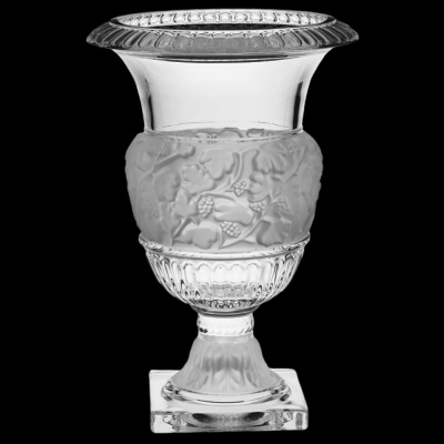 991/88001/0/39501/305-109  Ваза хрустальная на ножке 30,5см Crystal BOHEMIA, серия  "Antique, Linearis & Anife "