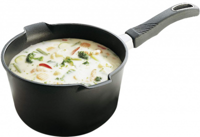 A17-130 Ковш 1,3л литой алюминий, индукция, GASTROLUX 