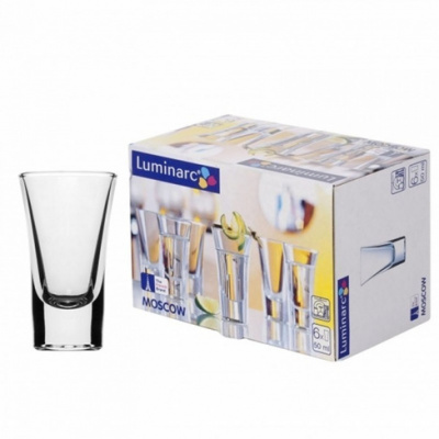 H5067  Стопки 50мл, набор 6 штук, LUMINARC, серия "Москва" 