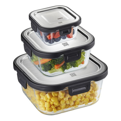 12757  Контейнер для пищевых продуктов квадратный 800 мл GEFU, серия МИЛО