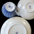 10304 Чайный набор 3 предмета: чашка 250мл с блюдцем и десертной тарелкой, Лучистая, декор Незабудка, Императорский фарфоровый завод 10304 Чайный набор 3 предмета: чашка 250мл с блюдцем и десертной тарелкой, Лучистая, декор Незабудка, Императорский фарфоровый завод