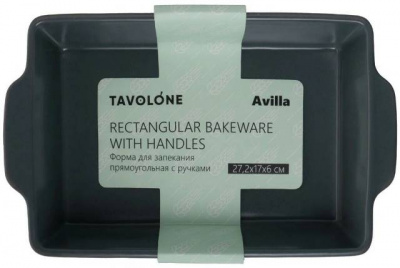  Форма для выпечки и запекания керамическая 27,2*17*6см TAVOLONE, серия "AVILLA" 