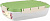 SE224610050 Контейнер для продуктов Sugar&Spice Barberry герметичный 1,3л прямоугольный фисташка