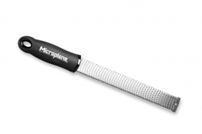 46020 Терка для цедры и сыра Microplane, цвет: черный