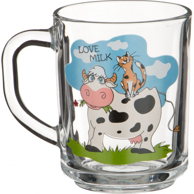 484-423 КРУЖКА "LOVE MILK" 250 МЛ.