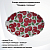 133171.555 Блюдо овальное 39 см керамическое, декор "Помидор с зеленью"