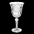 990/12517/0/57030/220-609 Фужеры хрустальные для вина  220мл 6 штук Crystal BOHEMIA, серия "500PK"
