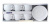 P6433 Чайный сервиз на 6 персон 12 предметов, LUMINARC , серия "Essence white"