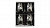 SBH-JS/SG/B4 Стаканы низкие 450мл для воды The Just Slate Company Пчела 4 штуки