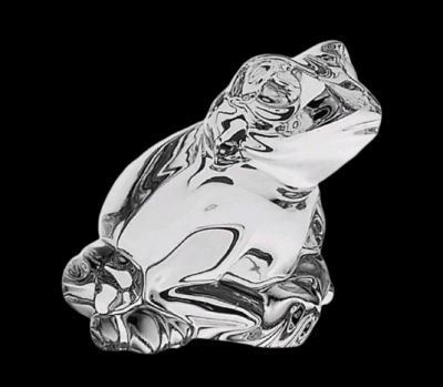 990/74812/0/58910/078 Фигурка 7,8см хрусталь, Crystal BOHEMIA, декор "Лягушка" 