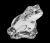 990/74812/0/58910/078 Фигурка 7,8см хрусталь, Crystal BOHEMIA, декор "Лягушка" 