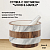 HS10-10277-1556A Ступка с пестиком 15см, Home & Style, серия "Wood&Marble" 