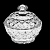 990/53400/1/14100/096  Сахарница хрустальная 9,6 см Crystal BOHEMIA, серия "Diamond"