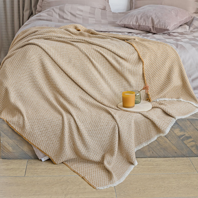 Покрывало Hygge 140*190см, 3291 Горчица