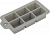 74-004 Форма для льда 6 ячеек, 21*10.3*4.6см Linea Silicone