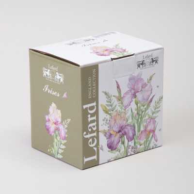 425-155 Кружка 330мл, Lefard, декор "IRISES" 